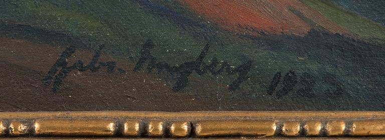 Gabriel Engberg, Wilderness landscape.