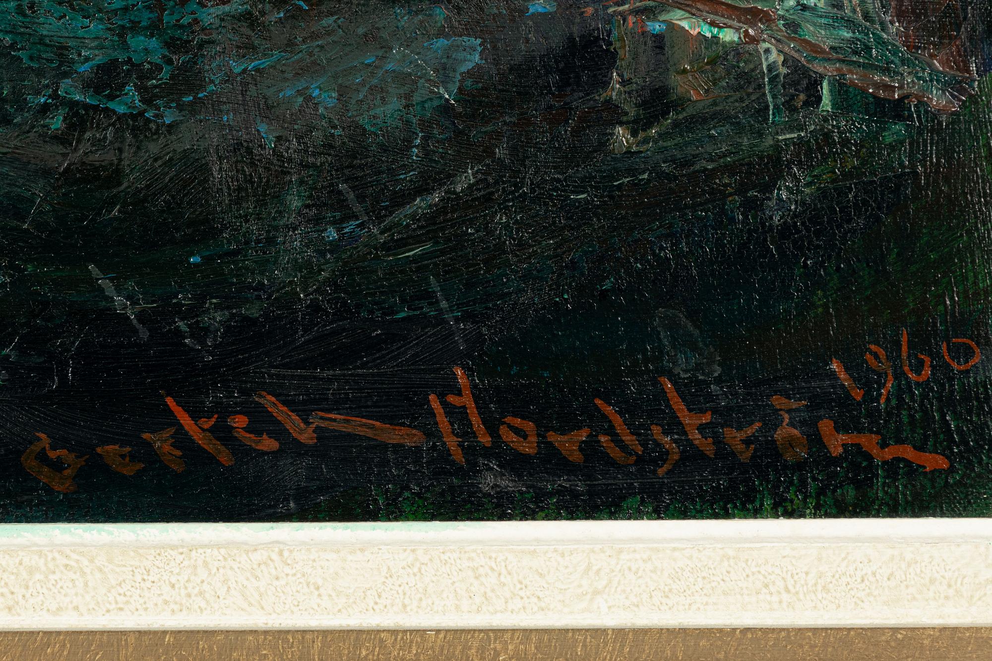 Bertel Bertel-Nordström, Kustbild i månsken.