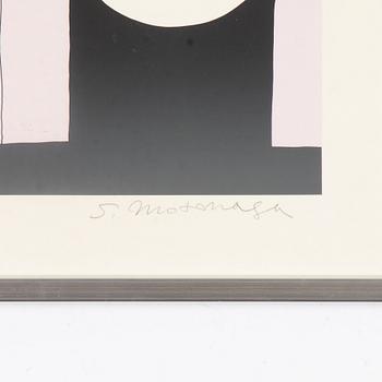 Sadamasa Motonaga, "Japanese Nobel Prize Winners" Complete portfolio with 5 colour screenprints.