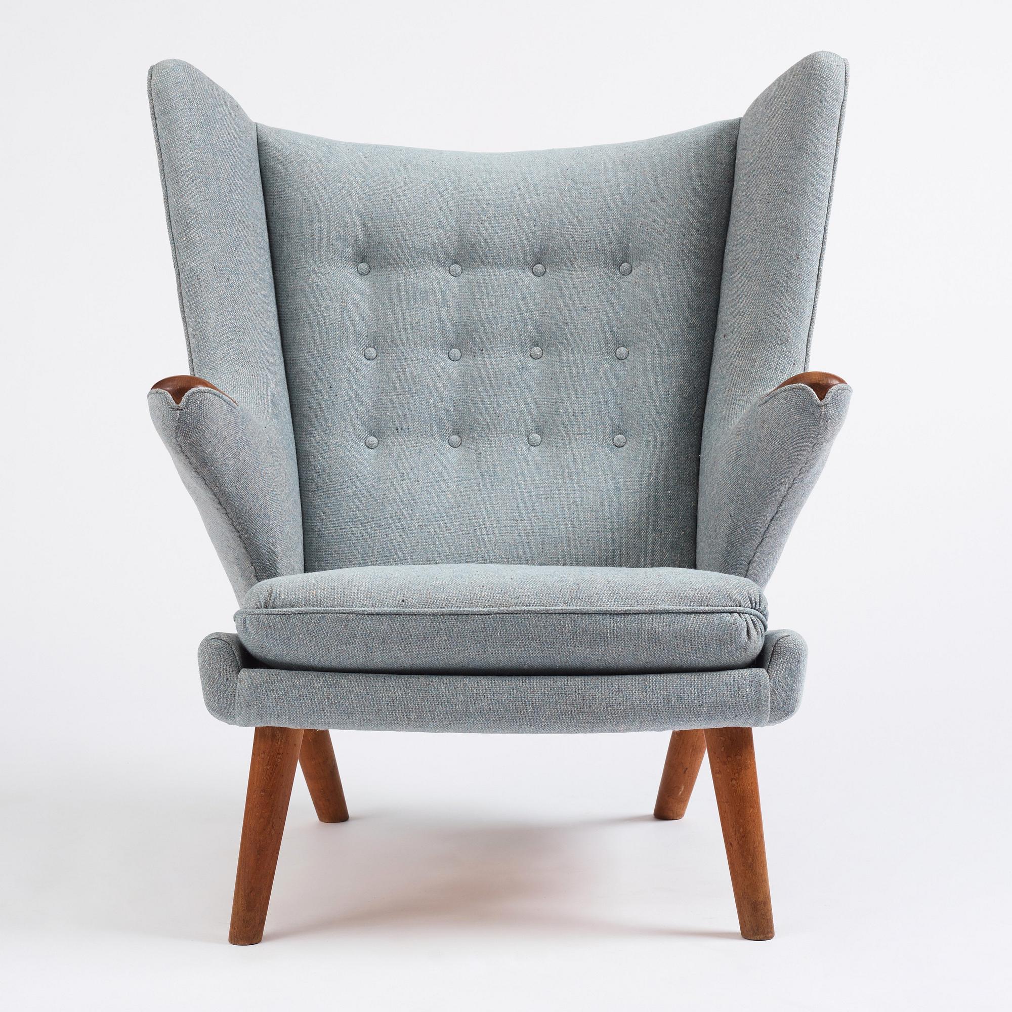 Hans J. Wegner, a 'Papa Bear' easy chair, AP-stolen, Denmark 1950-60s.