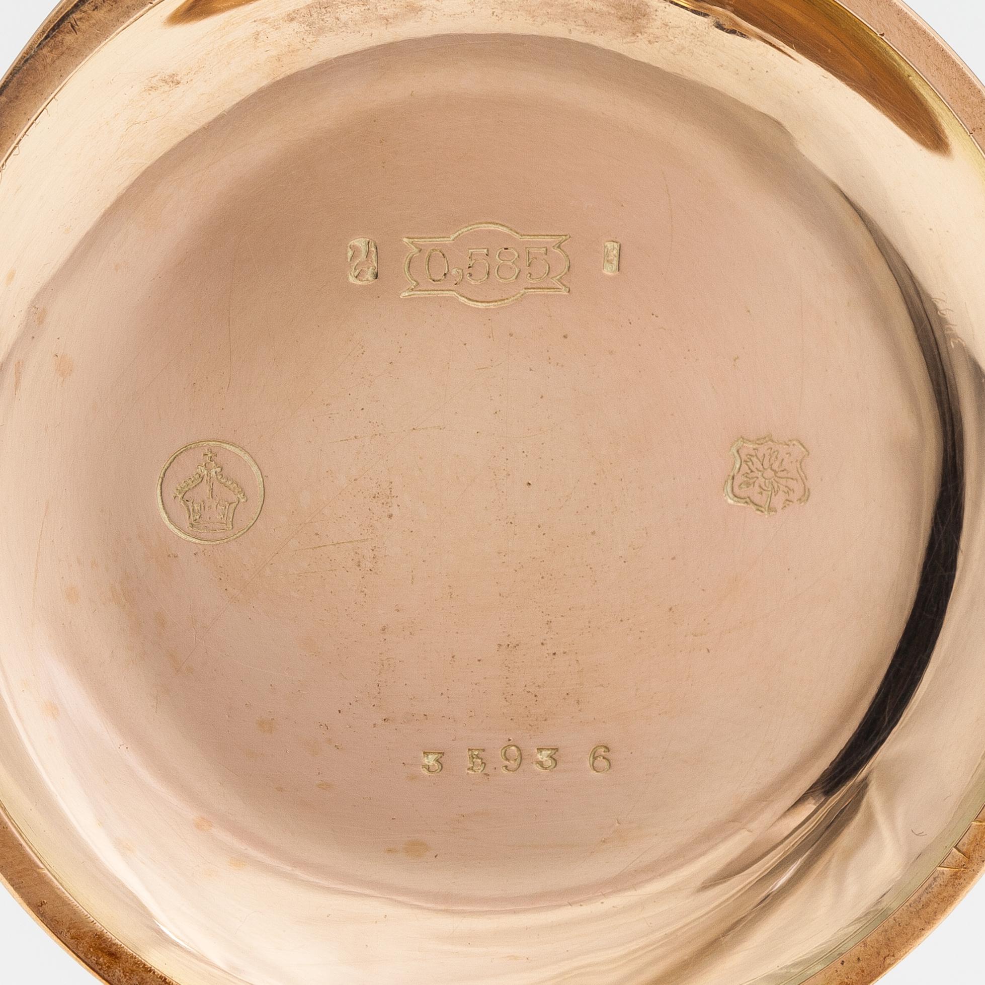 Taskukello, 54 mm.