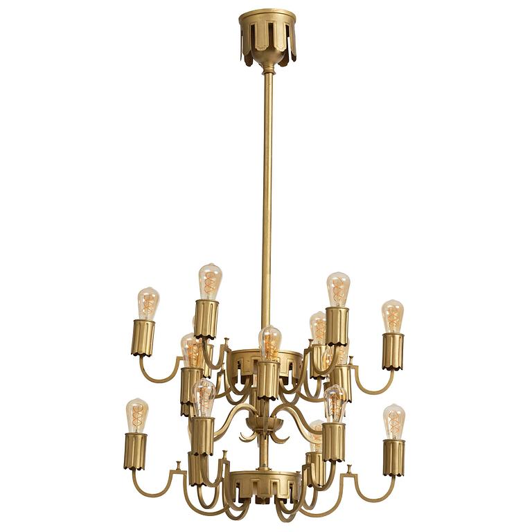 Swedish Grace, an imposing chandelier, 1920s-30s.