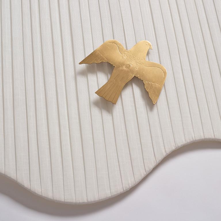 Hans Bergström, plafond, ateljé Lyktan, Åhus, 1940-50-tal.