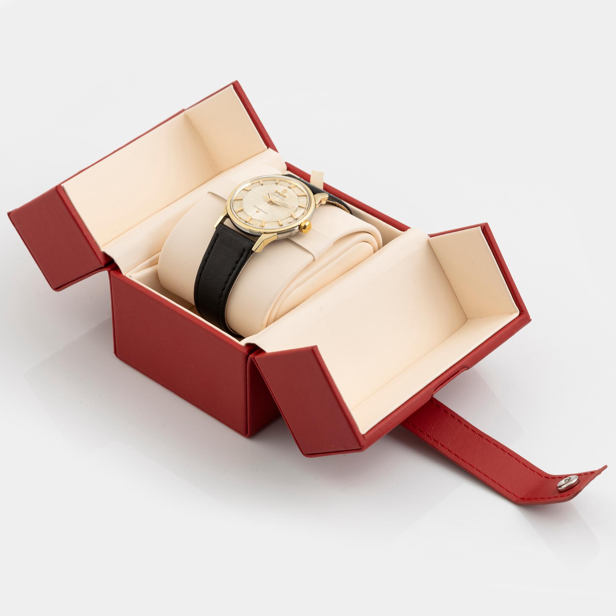 Omega, Constellation, Chronometer, Pie-Pan, wristwatch, 34 mm.