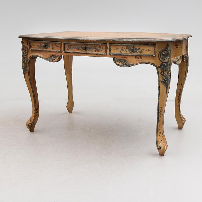 SKRIVBORD, rokokostil, 1900-talets mitt.