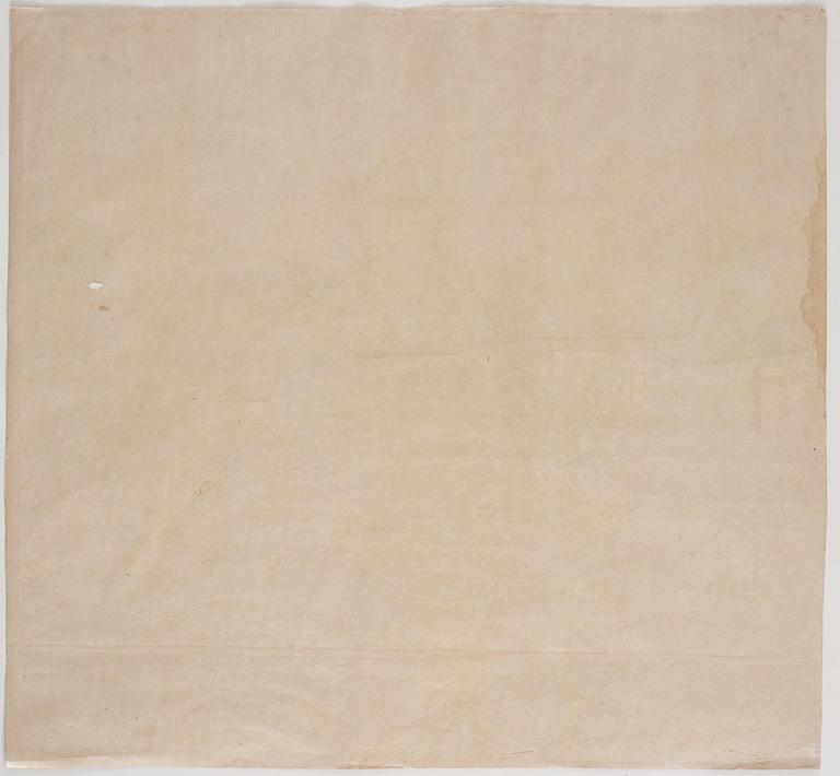 Målningar, fem stycken,  gouache på papper. Qing dynastin, sent 1700-tal. Okänd konstnär.