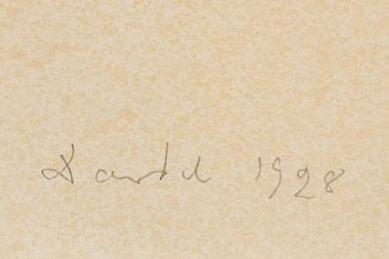 Nils von Dardel, "Stående arabflicka".