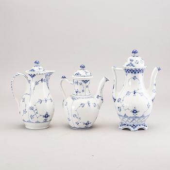 A Royal Copenhagen 'Musselmalet' service parts, Denmark.