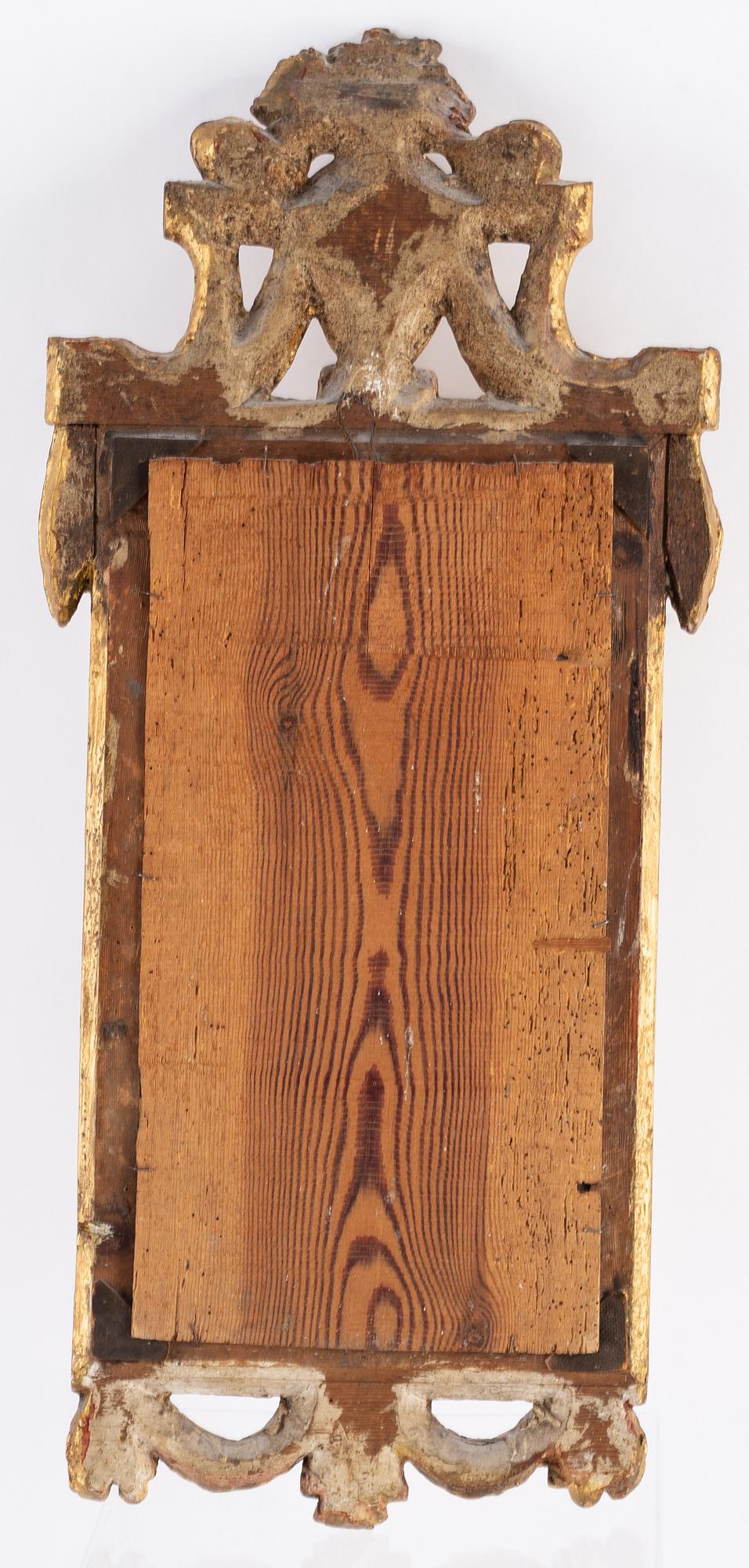 A Gustavian style mirror by Niclas Reding (1751-1826).