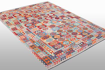A carpet, Kilim 350 x 253 cm.