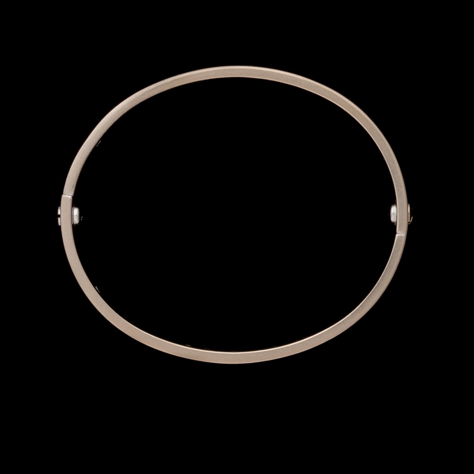 A BRACELET, Cartier LOVE, 18K white gold, six brilliant cut  diamonds.