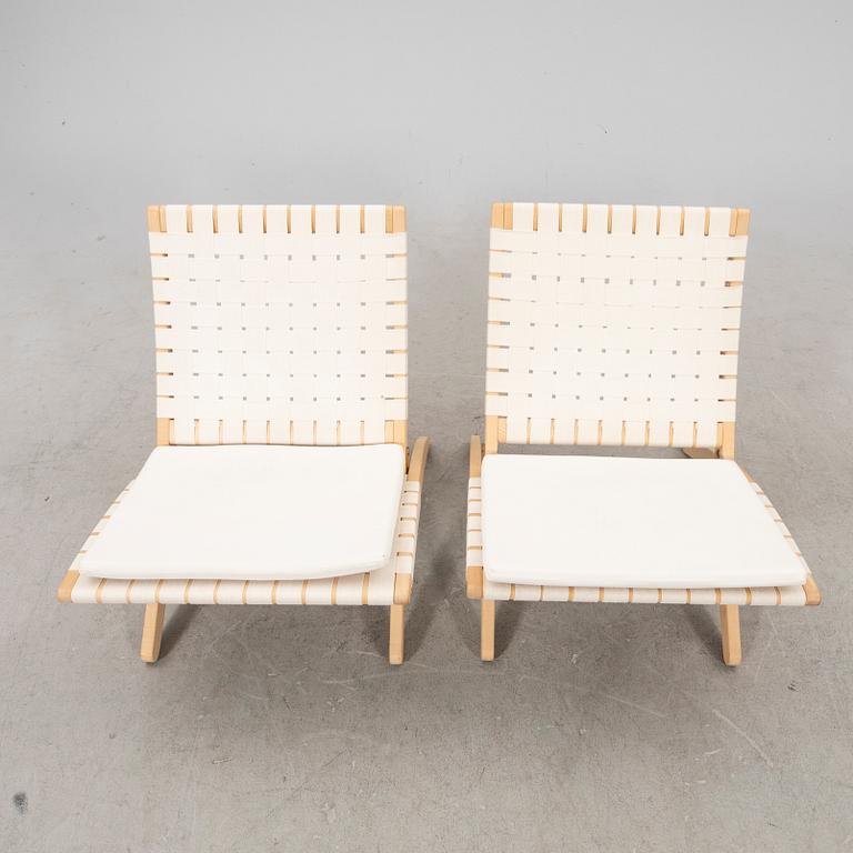 Morten Gøttler, a set of two Cuba chairs PJ Denmark 21st century.