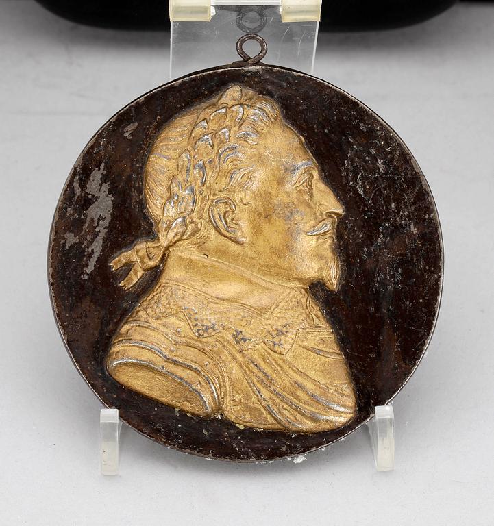 MEDALJONGER, 20 st, gjutjärn, 1800-talets slut.