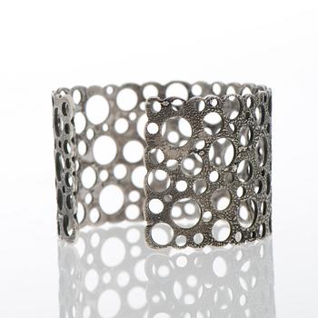 LIISA VITALI, bracelet, silver. Helsinki Finland 1967.