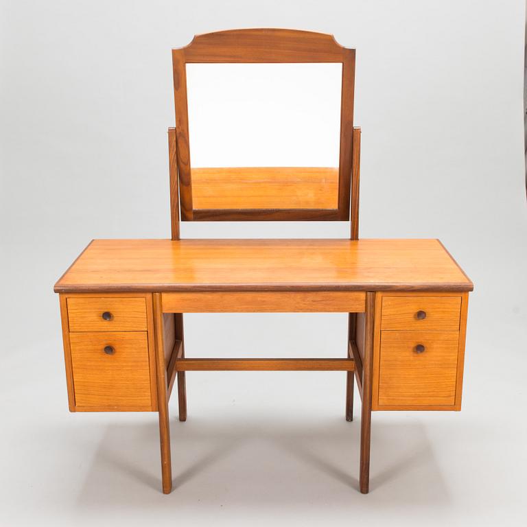 Toalettbord, teak, 1950/60-tal.