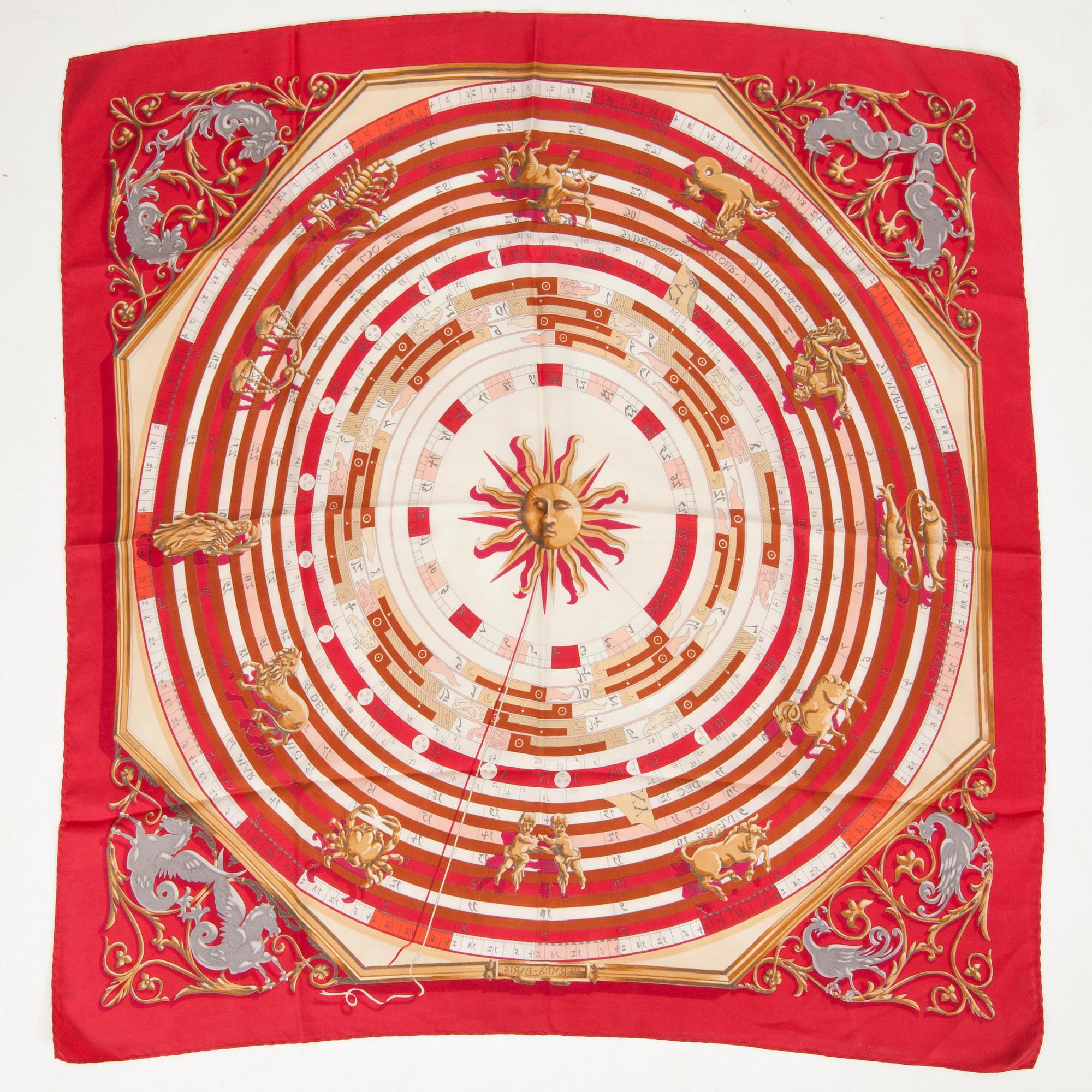 SCARF, "Dies et Hore", Hermès Paris.
