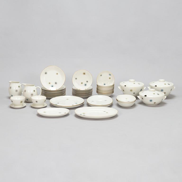 Raija Uosikkinen, ruoka-astiasto, "Jupiter", posliini, Arabia 1960-67.