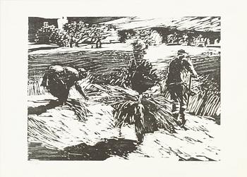 Lars Lerin, Translation: "Harvest Time".