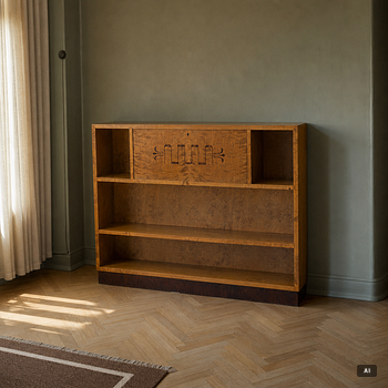 Art Déco, Bokhylla, 1930-tal.