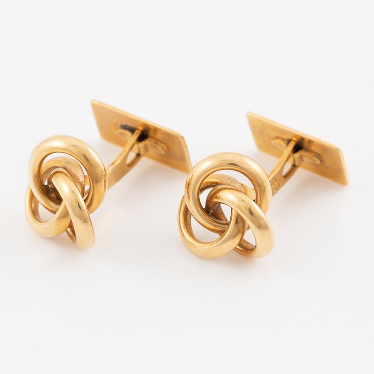 Cufflinks, 18K gold.