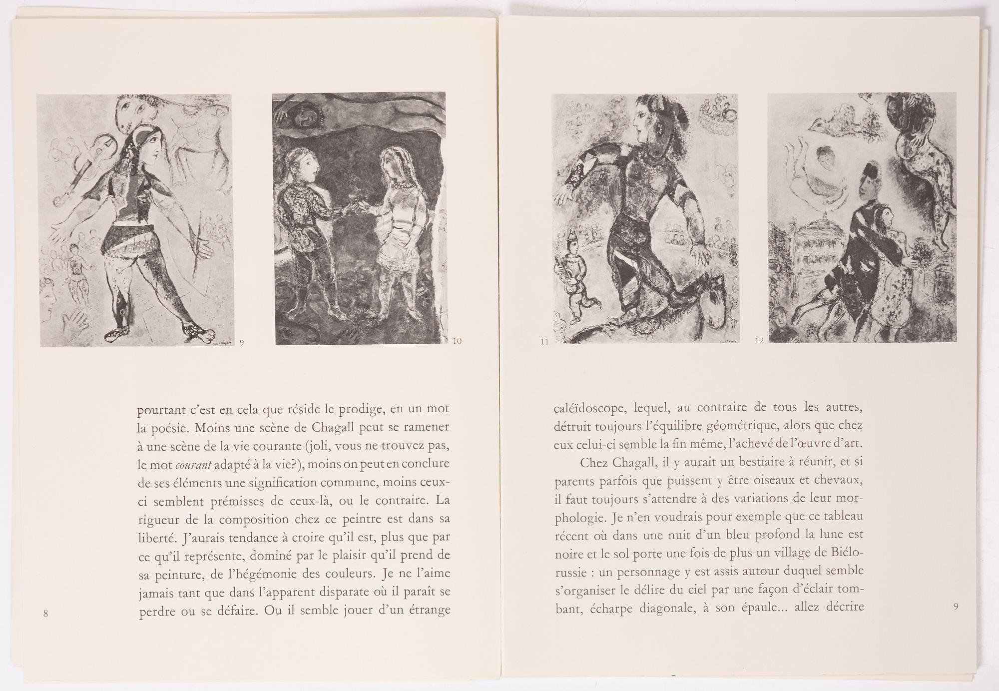 Periodicals, 5 pcs, "Derrière Le Miroir", published by Galerie Maeght.