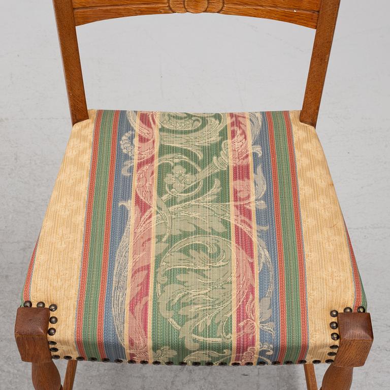 Axel O Röck, matgrupp, 7 delar,  Otterup Møbelfabrik, Danmark, 1960-tal.