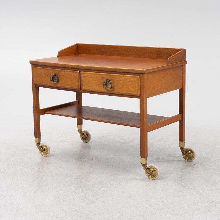 Kerstin Hörlin-Holmquist, a serving trolley, from the Triva-series, Nordiska Kompaniet, Sweden, 1960's.