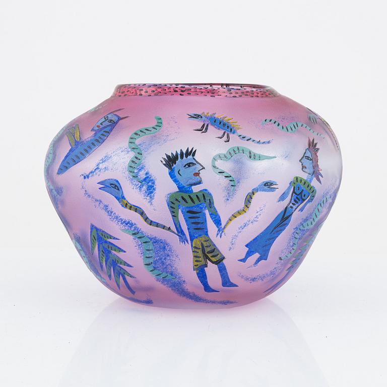 Ulrica Hydman-Vallien, vas, unik, Kosta Boda.