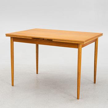 Dining table, teak, Edsbyverken, 1950s/60s.