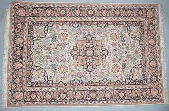 MATTA, Kashmir, silke/bomullsvarp, ca 215x145 cm.