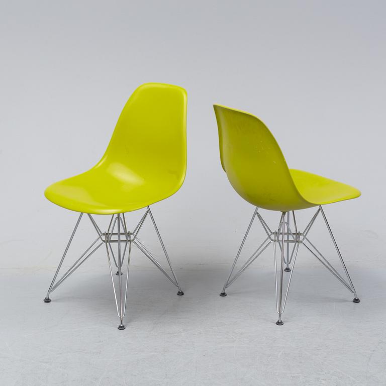 Charles & Ray Eames, seven 'DSR' chairs, Vitra, 2011.