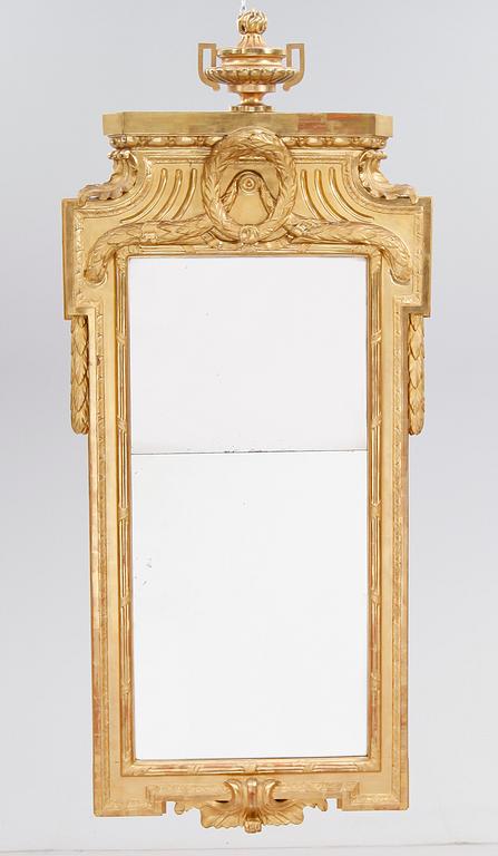 SPEGEL, gustaviansk, Stockholms Hallstämpel 1779.