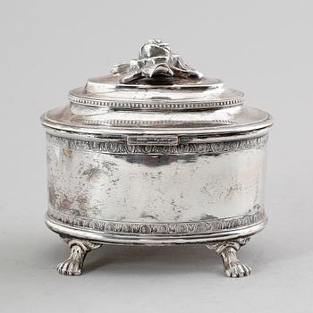 SOCKERSKRIN, silver, CFC, Stockholm 1949. Vikt ca 476 gram.