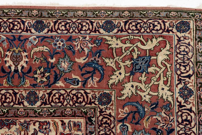A semi-antique Isfahan carpet, central Iran, c. 325 x 210 cm.