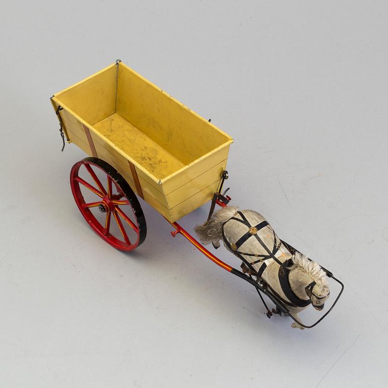 a horsedrawn carriage, probably Lutz Germany 1890-1900.