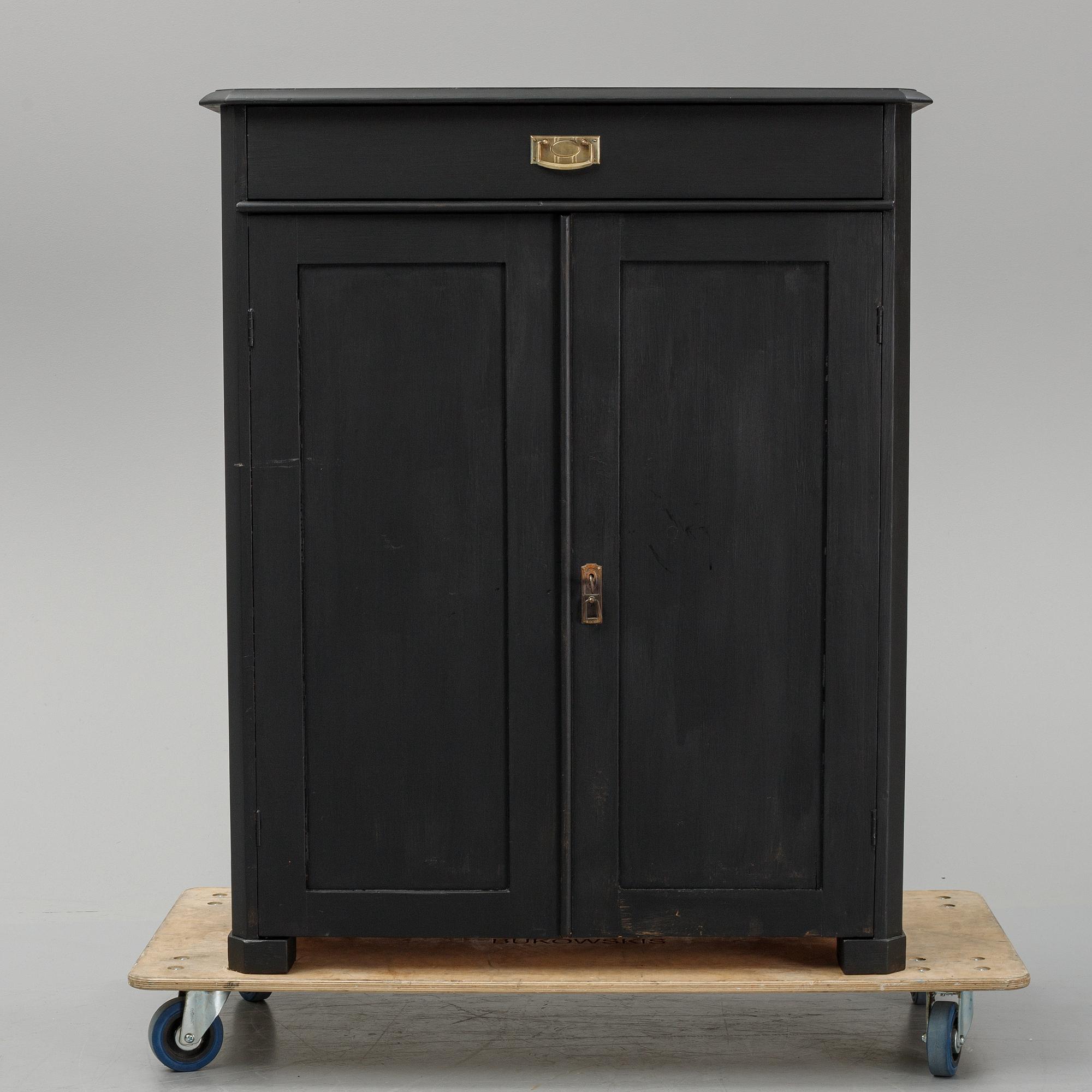 A painted sideboard, circa 1900.