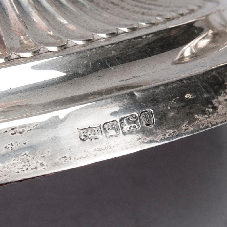 LJUSSTAKAR, ett par, silver, Sheffield, England, 1916.