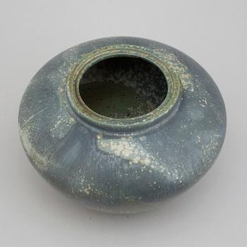 BODE WILLUMSEN & HANS HANSEN, a stoneware jar, Denmark, signed and dated 16-4-1937.