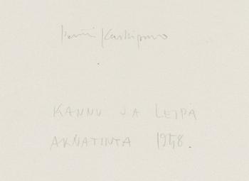 Pentti Kaskipuro, "Kannu ja leipä".