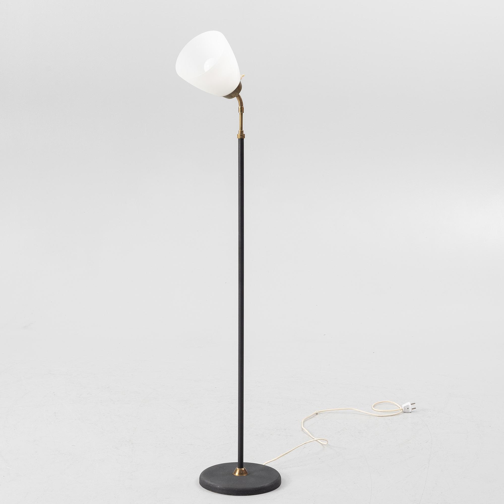 A floor lamp, EWÅ, mid 20th Century.