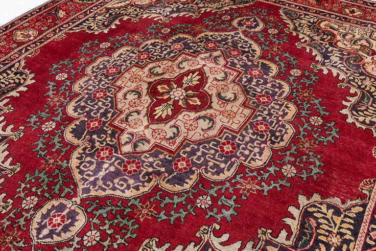 Carpet, Tabriz, approx. 340 x 296.