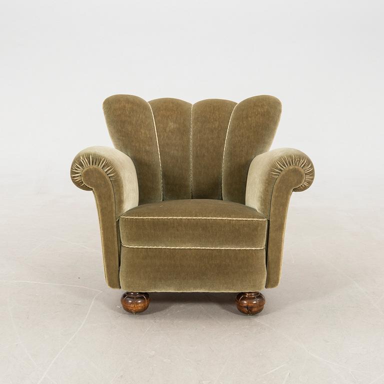 Armchair Swedish Modern 1940s.