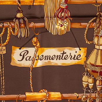 HERMÈS, a 'Passementerie' silk scarf.
