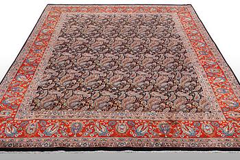 A carpet, Kashmar 393 x 299 cm.