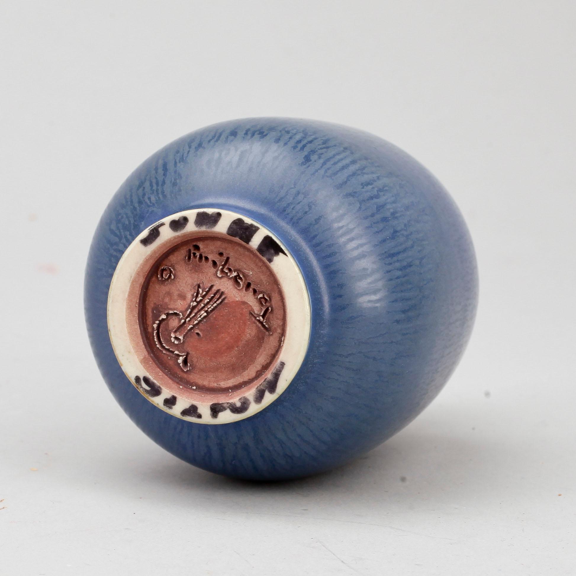 VAS, stengods, Berndt Friberg Gustavsberg.