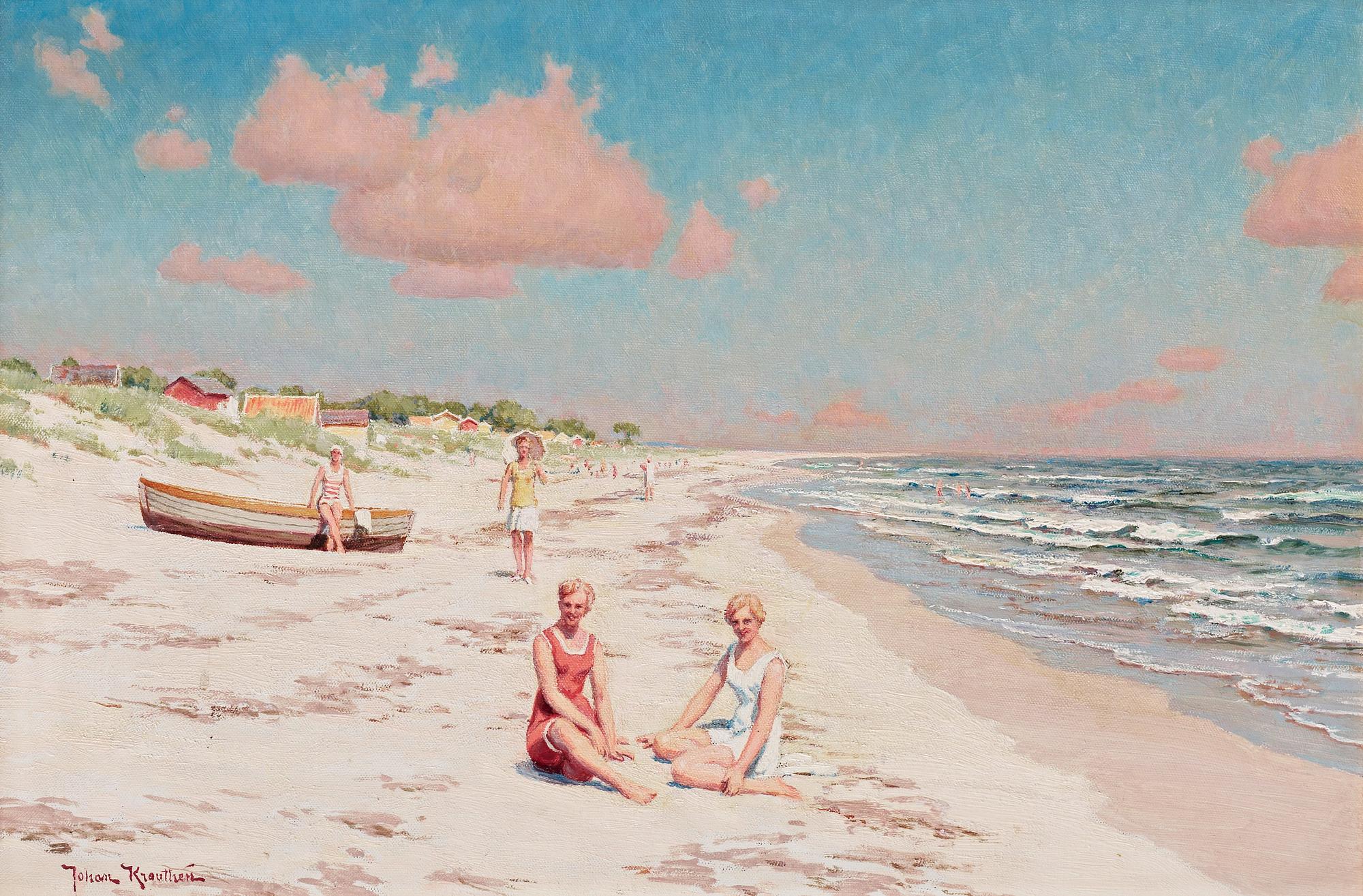 Johan Krouthén, Motif from Falsterbo.