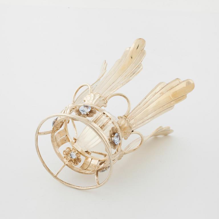 A bridal crown by Ceson, Göteborg, 1945.