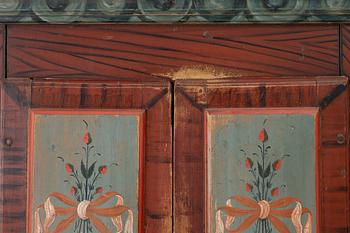 Skåp, allmoge, 1800-tal.