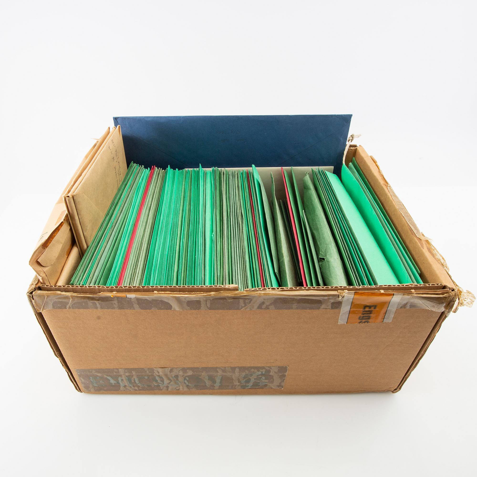 Invitation cards, approx. 130 pcs. Anders Tornberg Gallery.