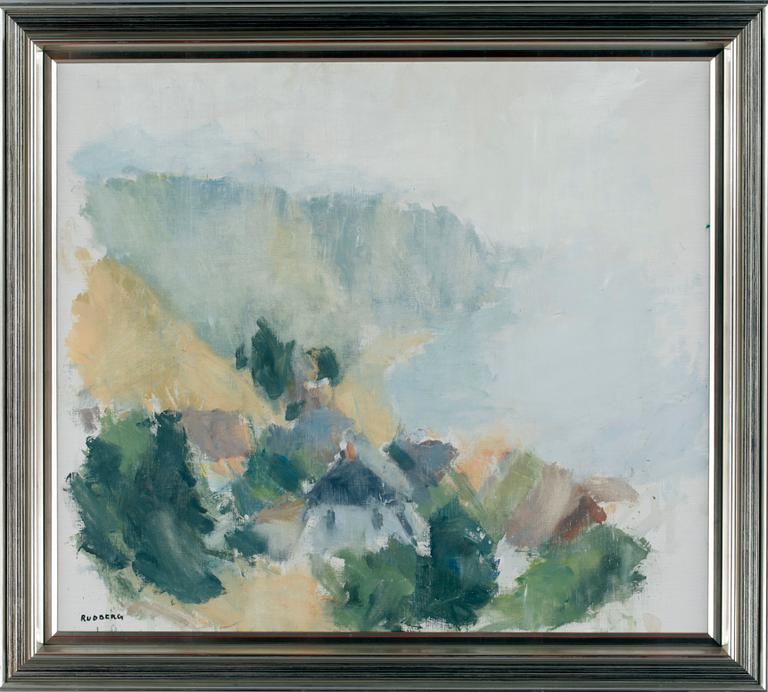 GUSTAV RUDBERG, olja på duk, sign.